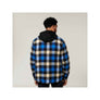 Hard Yakka Quilted Flannel Shacket - Blue