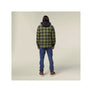 Hard Yakka Quilted Flannel Shacket - Fern