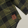 Hard Yakka Quilted Flannel Shacket - Fern