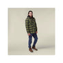 Hard Yakka Quilted Flannel Shacket - Fern