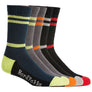 Hard Yakka Crew Five Pack Worksock - Multi
