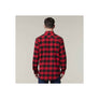 Hard Yakka Long Sleeve Check Flannel Shirt - Red