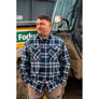 Hard Yakka Core Flannel Shirt - Navy