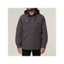 Hard Yakka Quilted Solid Shacket - Charcoal