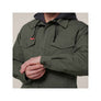 Hard Yakka Quilted Solid Shacket - Military Green