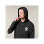 Hard Yakka Hooded Long Sleeve Tee - Charcoal