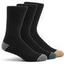 Hard Yakka Core Bamboo Rich Padded Crew Sock - 3 Pack - Multicoloured