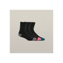 Hard Yakka Women's Core Bamboo Rich Padded Crew Sock - 3 Pack - Multicoloured