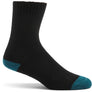 Hard Yakka Women's Core Bamboo Rich Padded Crew Sock - 3 Pack - Multicoloured