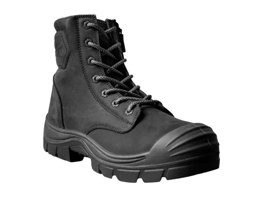 Munka Taurus Side Zip Work Boots - Black