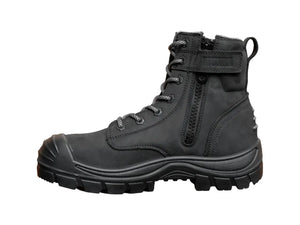 Munka Taurus Side Zip Work Boots - Black