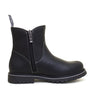 Quebec Waterproof Zip Up Ankle Boots - Black