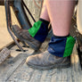 Navy and Emerald Sox Savers