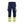 Hi-Vis Work Trousers 4-Way Stretch - Navy blue/Hi-vis yellow - 30L
