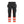 Hi-vis Work Trousers Stretch - Black/Red hi-vis - 30L