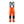 Rain Work Trousers Hi-Vis LEVEL 2 - Orange - 4XL