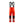 Rain Work Trousers Hi-Vis LEVEL 2 - Red hi-vis - 4XL