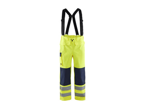 Multinorm rain Work Trousers Level 2 - Hi-vis yellow/navy blue - 4XL