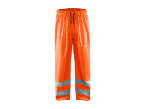 Rain Work Trousers Hi-Vis LEVEL 1 - Orange - 4XL