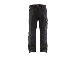 Work Trousers - Black/Grey - 30R