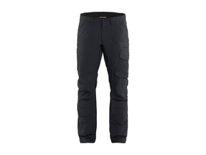4-way-stretch service Work Trousers - Black/Dark grey - 30R