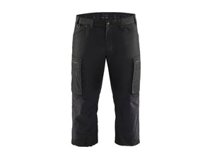 Pirate Work Trousers with stretch - Black - 30R