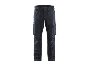Service Work Trousers Denim stretch - Navy blue - 30R