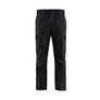 Industry Work Trousers stretch - Black/Hi-vis yellow - 30L