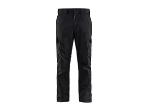 Industry Work Trousers stretch - Black/Red - 30L