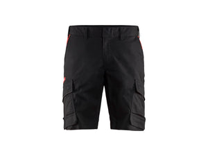 Industry shorts stretch - Black/Red - 30R