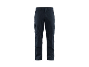 Industry Work Trousers stretch with knee pad pockets - Dark navy/Black - 30L