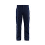 Industry Work Trousers stretch with knee pad pockets - Navy blue/Cornflower blue - 30L