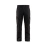 Industry Work Trousers stretch with knee pad pockets - Black/Red - 30L