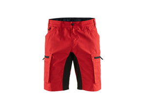 Service shorts stretch - Red/Black - 30R