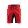 Service shorts stretch - Red/Black - 30R