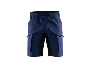 Service shorts stretch - Navy blue/Black - 30R