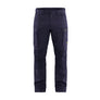 Flame resistant inherent Work Trousers with stretch - Navy blue - 30R
