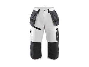 X1500 Painters Pirate Work Trousers - White/Dark grey - 28R