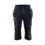 Craftsman Pirate Work Trousers 4-way stretch - Dark navy/Black - 30R