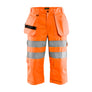 Hi-Vis pirate shorts - Orange - 30R
