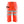 Hi-Vis pirate shorts - Red hi-vis - 30R