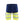 Hi-Vis shorts with stretch - Navy blue/Hi-vis yellow - 30R
