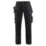 Women's Craftsman Work Trousers - Black - 10R