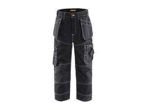 Children's craftsman Work Trousers - Black - C104