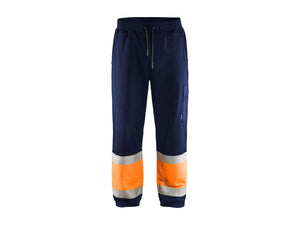Hi-Vis sweatshirt Work Trousers - Navy blue/Orange - L