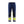 Hi-Vis Work Trousers with Stretch - Navy blue/Hi-vis yellow - 30L