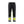 Hi-Vis Work Trousers with Stretch - Black/Hi-vis yellow - 30L