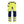 Hi-Vis Work Trousers with Stretch - Hi-vis yellow/navy blue - 30L