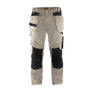 Craftsman Work Trousers - Stone/Black - 30R