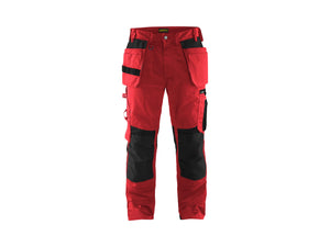 Craftsman Work Trousers - Red/Black - 30R